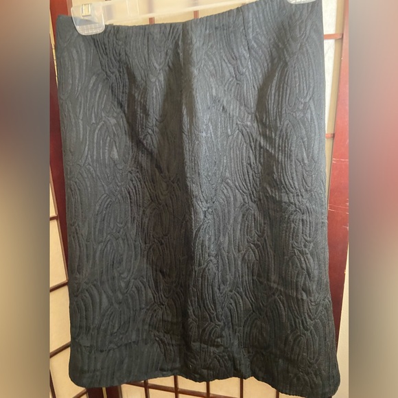 Anna Sui black skirt acetate, viscose, acrylic 15% lamb wool. Size 40 - Picture 2 of 9